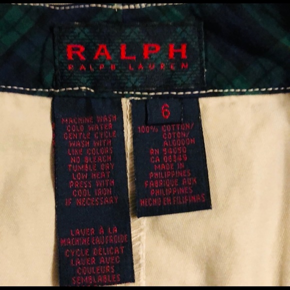 Ralph Lauren Kaki Cotton Pencil Skirt. MIDI style - Picture 2 of 6